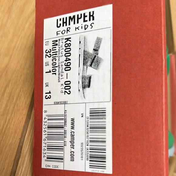 Camper Kids
Brutus touch-strap leather sandals - Picture 2 of 5